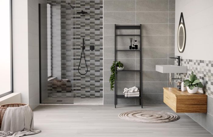 Ambientazione Industrial per bagno