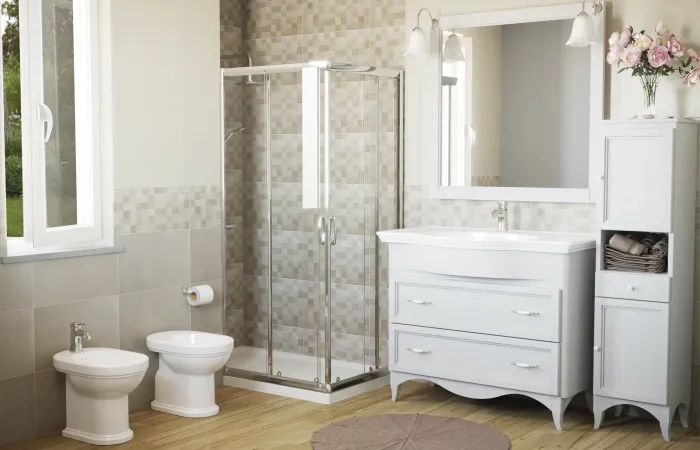 Ambientazione Bagno vintage